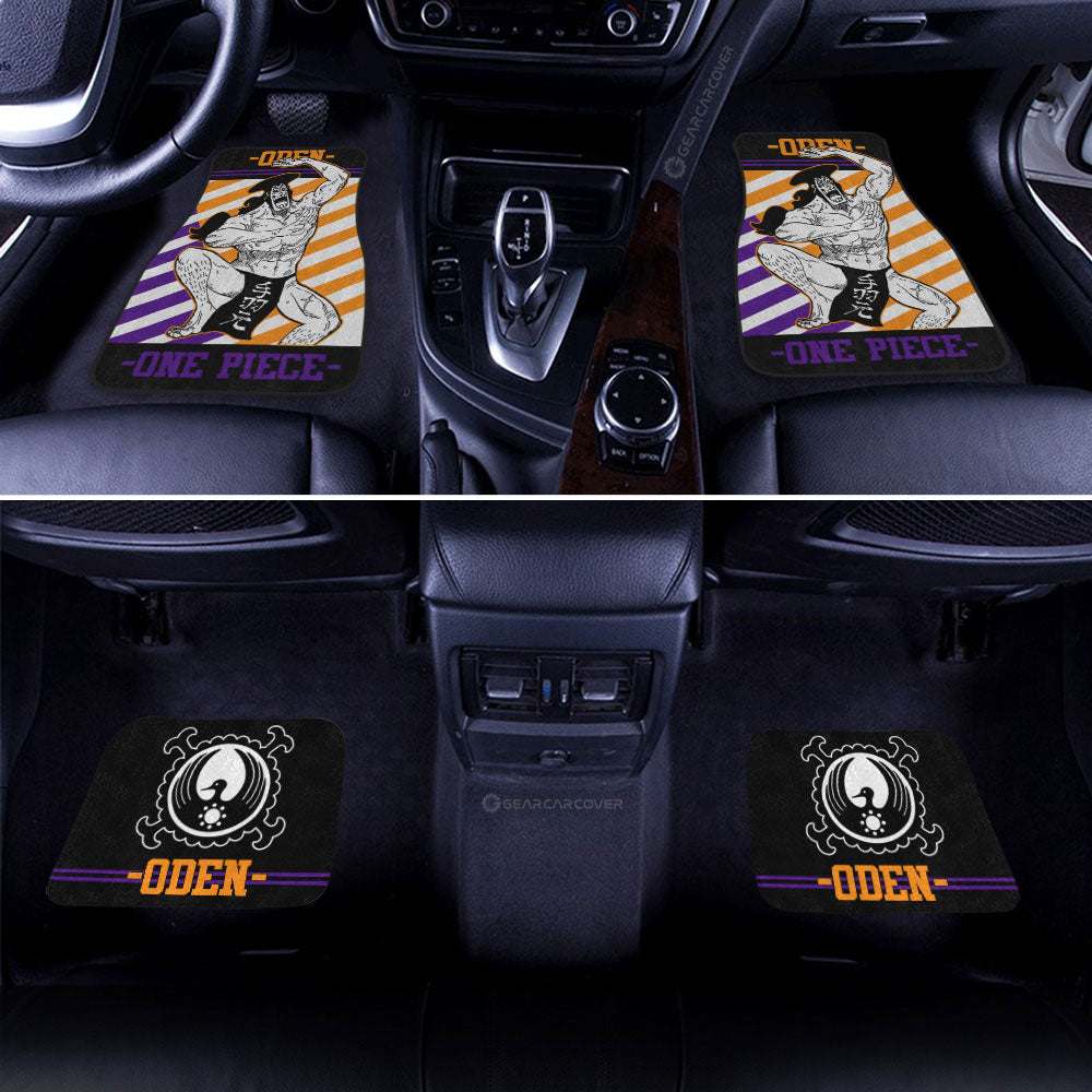 Kozuki Oden Car Floor Mats Custom One Piece Anime Car Accessories - Gearcarcover - 2