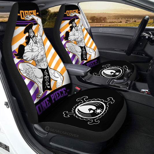 Kozuki Oden Car Seat Covers Custom One Piece Anime Car Accessories - Gearcarcover - 2