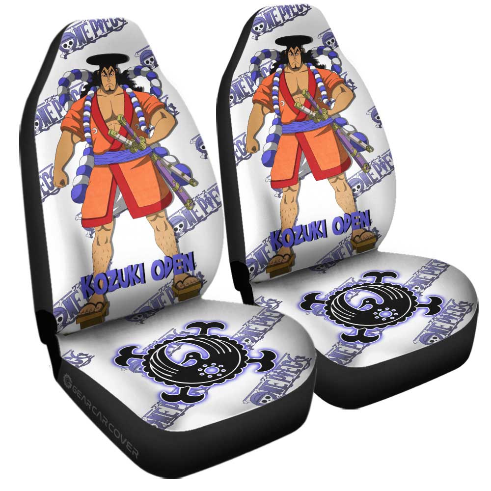 Kozuki Oden Car Seat Covers Custom One Piece Anime - Gearcarcover - 3