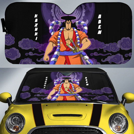 Kozuki Oden Car Sunshade Custom For One Piece Anime Fans - Gearcarcover - 1