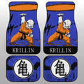 Krillin Car Floor Mats Custom Dragon Ball Anime Manga Color Style - Gearcarcover - 2