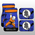 Krillin Car Floor Mats Custom Dragon Ball Anime Manga Color Style - Gearcarcover - 1