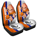 Krillin Car Seat Covers Custom Dragon Ball Car Accessories For Anime Fans - Gearcarcover - 3