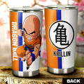 Krillin Tumbler Cup Custom Dragon Ball Car Accessories For Anime Fans - Gearcarcover - 3
