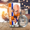 Krillin Tumbler Cup Custom Dragon Ball Car Accessories For Anime Fans - Gearcarcover - 1