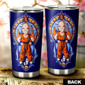 Krillin Tumbler Cup Custom Dragon Ball Car Interior Accessories - Gearcarcover - 2