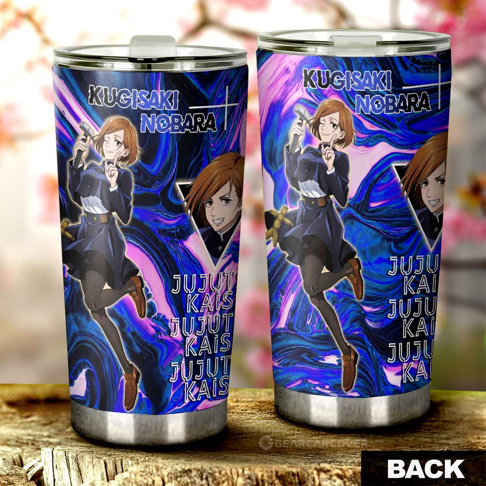 Kugisaki Nobara Tumbler Cup Custom Jujutsu Kaisen Anime Car Accessories - Gearcarcover - 3