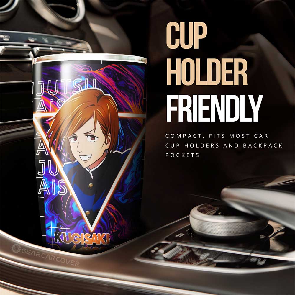 Kugisaki Nobara Tumbler Cup Custom Jujutsu Kaisen Anime Car Interior Accessories - Gearcarcover - 3