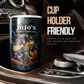 Kujo Jotaro Tumbler Cup Custom Anime JoJo's Bizarre Adventure Car Accessories - Gearcarcover - 2