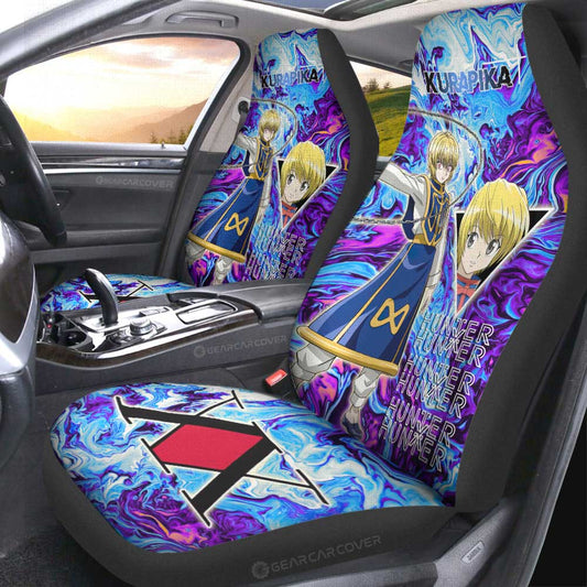 Kurapika Car Seat Covers Custom Hunter x Hunter Anime Car Accessories - Gearcarcover - 1
