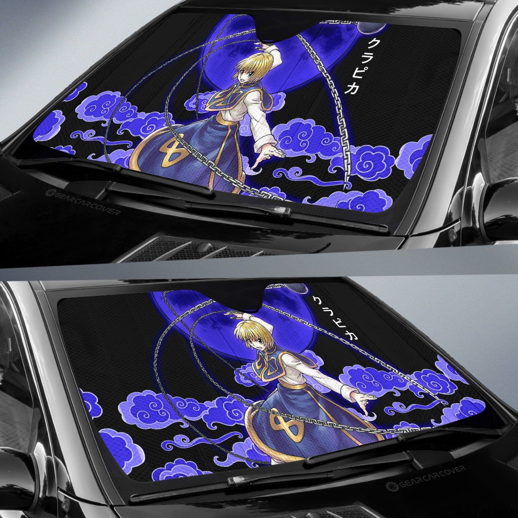 Kurapika Car Sunshade Custom Hunter x Hunter Anime Car Accessories - Gearcarcover - 2