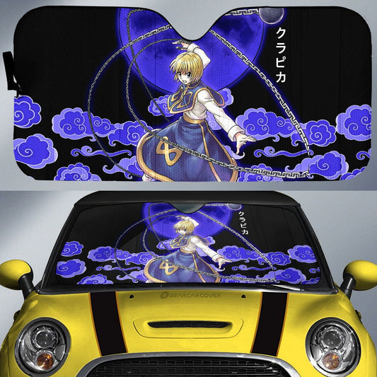 Kurapika Car Sunshade Custom Hunter x Hunter Anime Car Accessories - Gearcarcover - 1