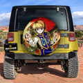 Kurapika Spare Tire Covers Custom Hunter x Hunter Anime Car Accessories - Gearcarcover - 3