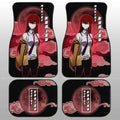 Kurisu Makise Car Floor Mats Custom Steins;Gate Anime Car Accessories - Gearcarcover - 2