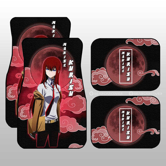 Kurisu Makise Car Floor Mats Custom Steins;Gate Anime Car Accessories - Gearcarcover - 1