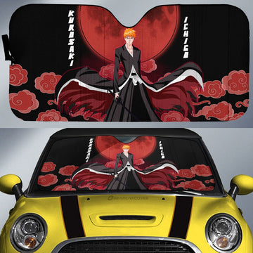 Kurosaki Ichigo Car Sunshade Custom Bleach Anime Car Accessories - Gearcarcover - 1