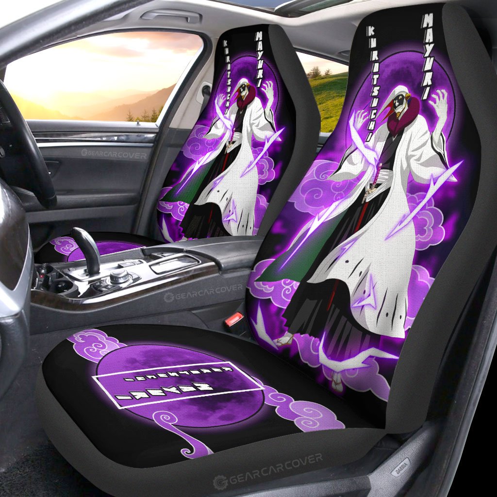 Kurotsuchi Mayuri Car Seat Covers Custom Anime Bleach Car Accessories - Gearcarcover - 2