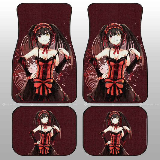Kurumi Tokisaki Car Floor Mats Custom Date A Live Car Accessories - Gearcarcover - 2