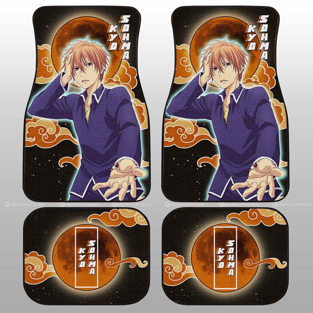 Kyo Sohma Car Floor Mats Custom Fruit Basket Anime Car Accessories - Gearcarcover - 2