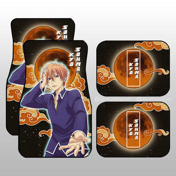 Kyo Sohma Car Floor Mats Custom Fruit Basket Anime Car Accessories - Gearcarcover - 1