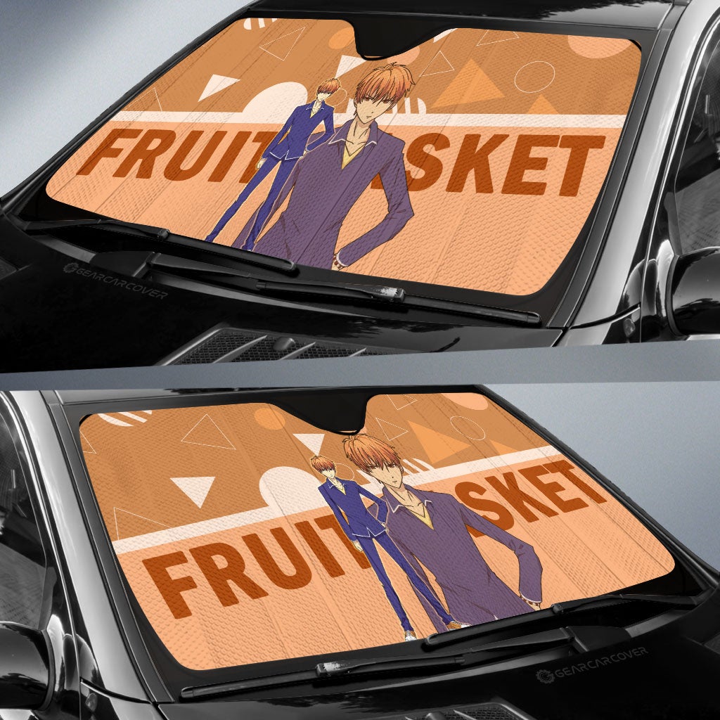 Kyo Sohma Car Sunshade Custom Fruit Basket Anime Car Accessories - Gearcarcover - 2