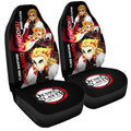 Kyojuro Rengoku Car Seat Covers Custom Demon Slayer Anime - Gearcarcover - 3