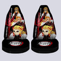 Kyojuro Rengoku Car Seat Covers Custom Demon Slayer Anime - Gearcarcover - 4