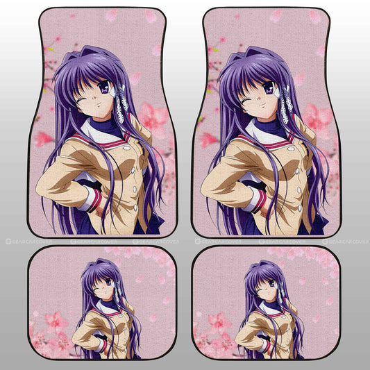 Kyou Fujibayashi Car Floor Mats Custom Clannad Anime Car Accessories - Gearcarcover - 2