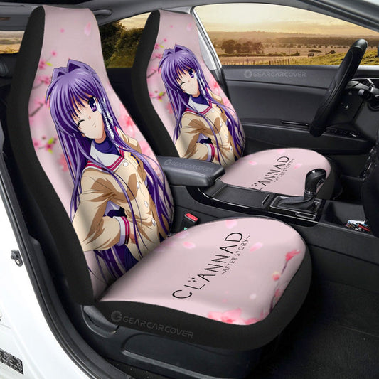 Kyou Fujibayashi Car Seat Covers Custom Clannad Anime Car Accessories - Gearcarcover - 1