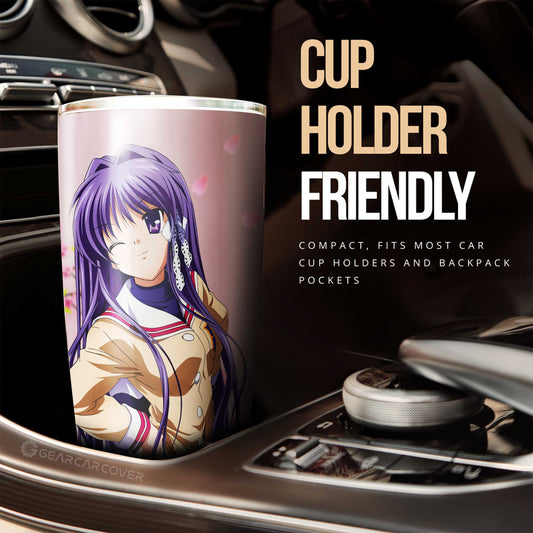 Kyou Fujibayashi Tumbler Cup Custom Clannad Anime Car Accessories - Gearcarcover - 2