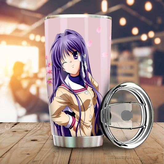 Kyou Fujibayashi Tumbler Cup Custom Clannad Anime Car Accessories - Gearcarcover - 1