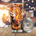 Kyoujuro Rengoku Tumbler Cup Custom Demon Slayer Anime Car Accessories - Gearcarcover - 1