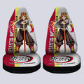 Kyoujurou Rengoku Car Seat Covers Custom Demon Slayer Car Accessories For Anime Fans - Gearcarcover - 4