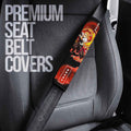 Kyoujurou Rengoku Seat Belt Covers Custom Demon Slayer Anime Car Interior Accessories - Gearcarcover - 3