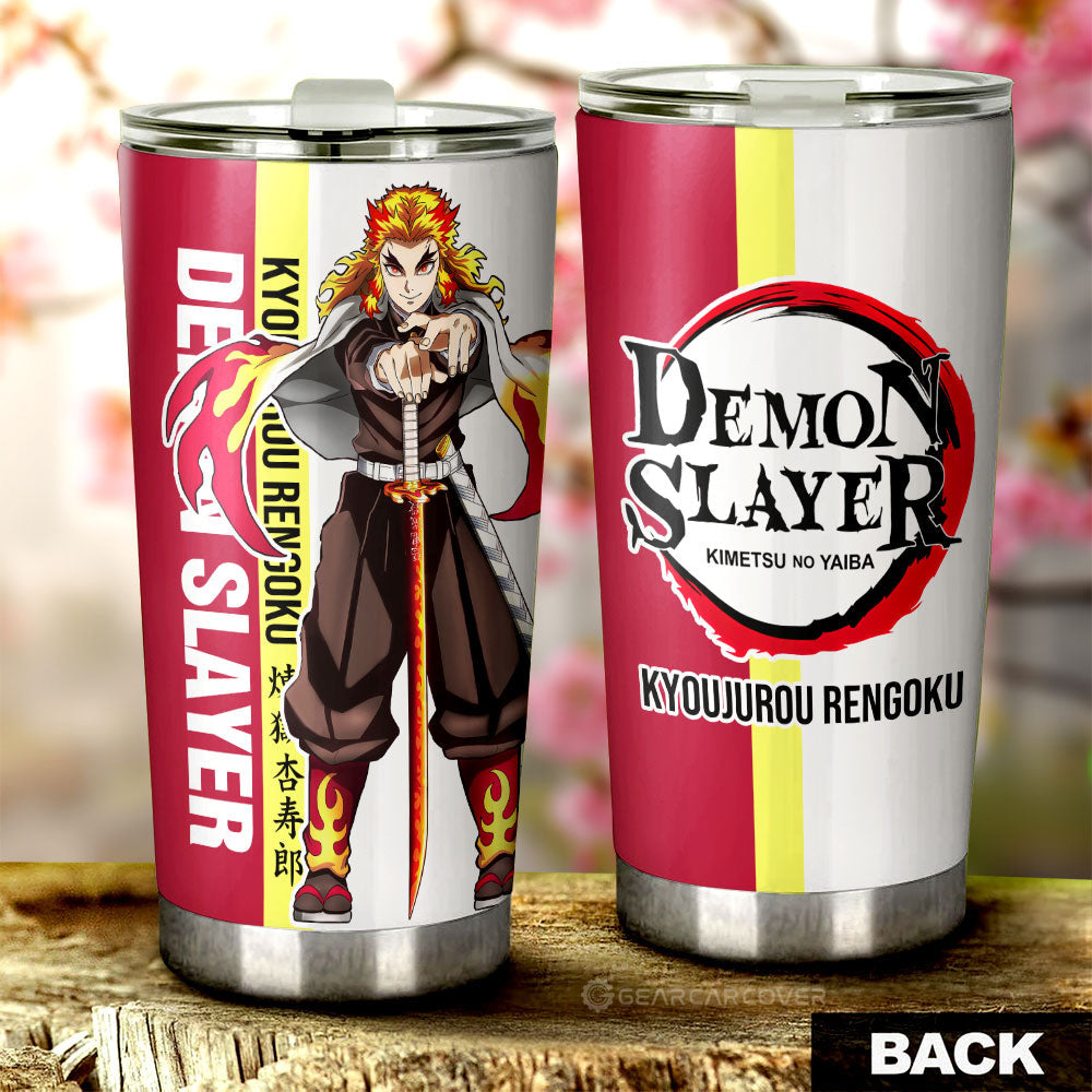 Kyoujurou Rengoku Tumbler Cup Custom Demon Slayer - Gearcarcover - 3