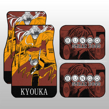 Kyouka Izumi Car Floor Mats Custom Bungou Stray Dogs Anime Car Accessories - Gearcarcover - 1
