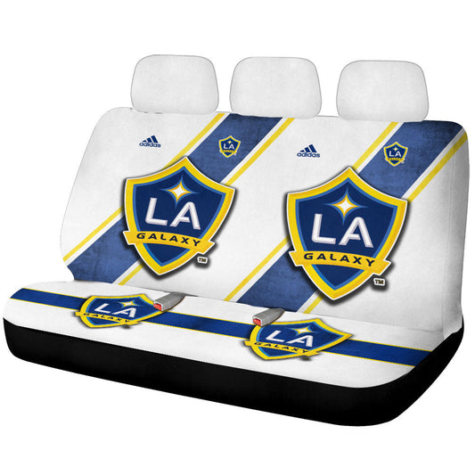 LA Galaxy Car Back Seat Covers Custom Car Accessories For Fans - Gearcarcover - 2