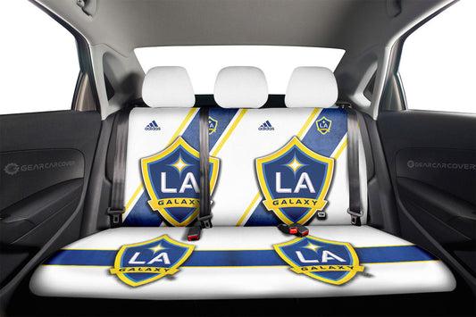LA Galaxy Car Back Seat Covers Custom Car Accessories For Fans - Gearcarcover - 1