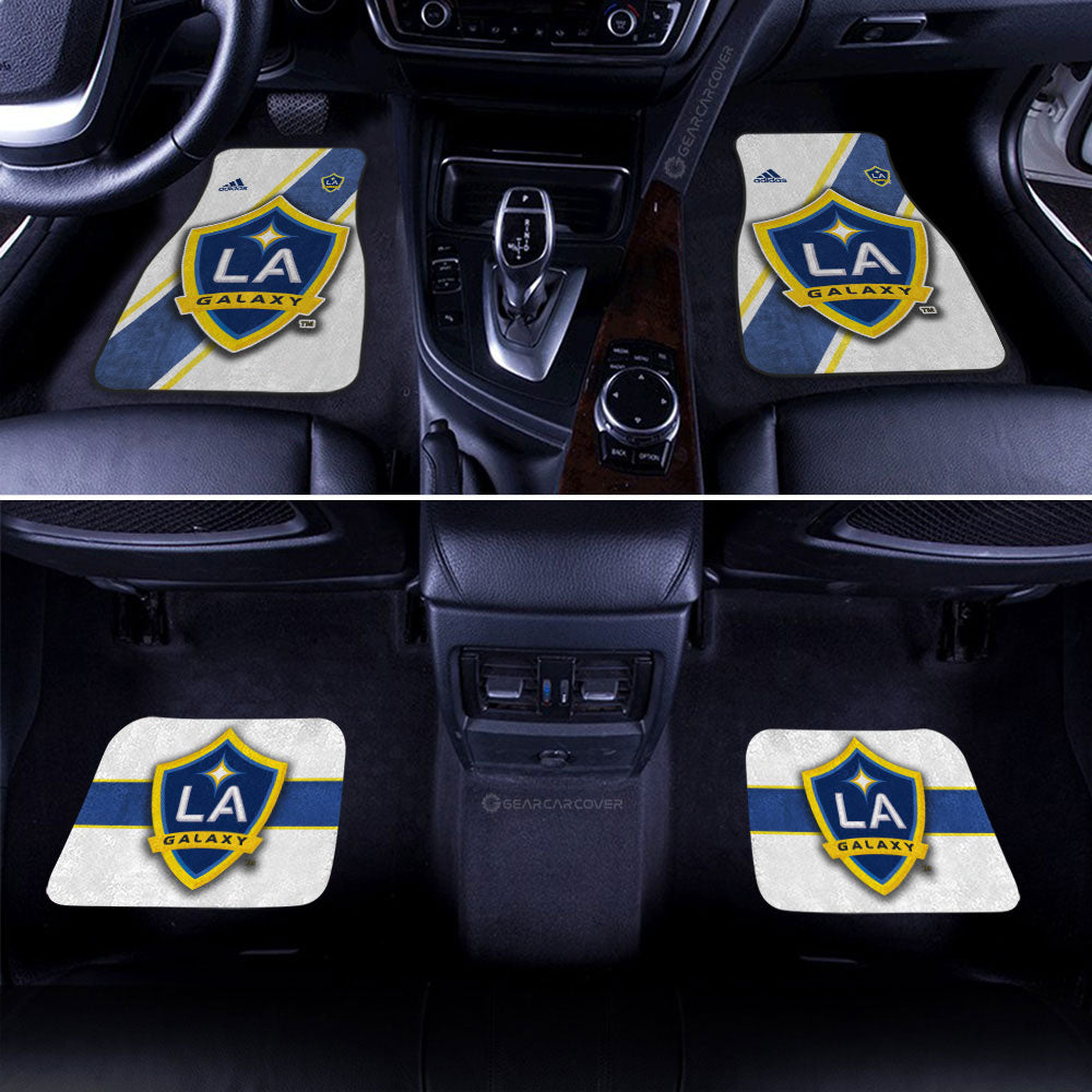 LA Galaxy Car Floor Mats Custom Car Accessories For Fans - Gearcarcover - 2