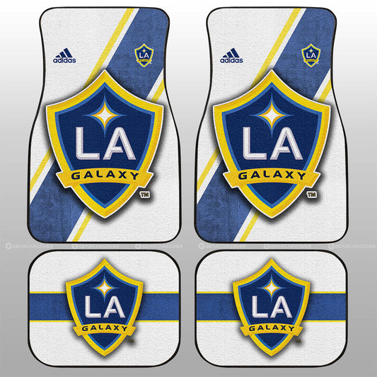 LA Galaxy Car Floor Mats Custom Car Accessories For Fans - Gearcarcover - 1