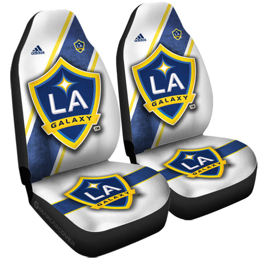 LA Galaxy Car Seat Covers Custom Car Accessories For Fans - Gearcarcover - 2