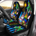 LGBT Unicorn Car Seat Covers Custom LGBT American Flag Car Accessories - Gearcarcover - 4