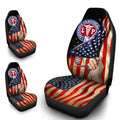 LPN Nurse Car Seat Covers Custom American Flag Car Accessories Meaningful - Gearcarcover - 4