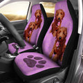 Labradoodle Car Seat Covers Custom Pink Car Interior Accessories - Gearcarcover - 2