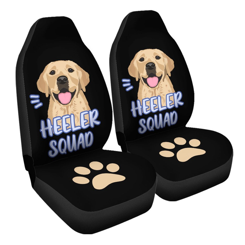 Labrador Retriever Car Seat Covers Custom Dog Heeler Squad - Gearcarcover - 3