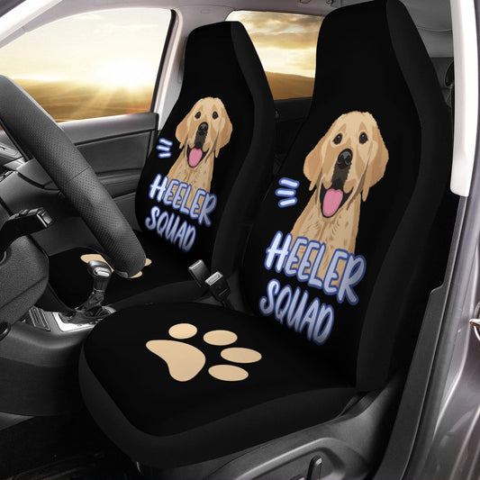 Labrador Retriever Car Seat Covers Custom Dog Heeler Squad - Gearcarcover - 1