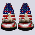 Labrador Retrievers Car Seat Covers Custom Christmas Dog Car Accessories - Gearcarcover - 4