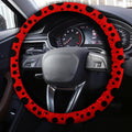 Lady Bug Steering Wheel Cover Custom Animal Skin Printed Car Interior Accessories - Gearcarcover - 3