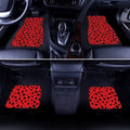Ladybug Red Black Car Floor Mats Custom Printed Car Accessories - Gearcarcover - 1
