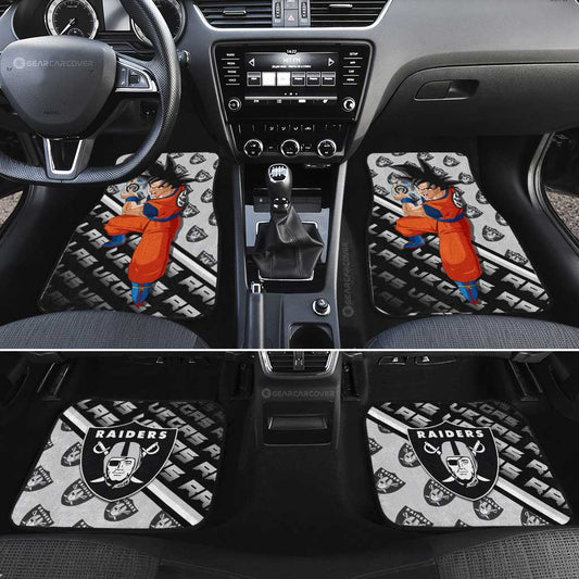 Las Vegas Raiders Car Floor Mats Custom Car Accessories For Fans - Gearcarcover - 2